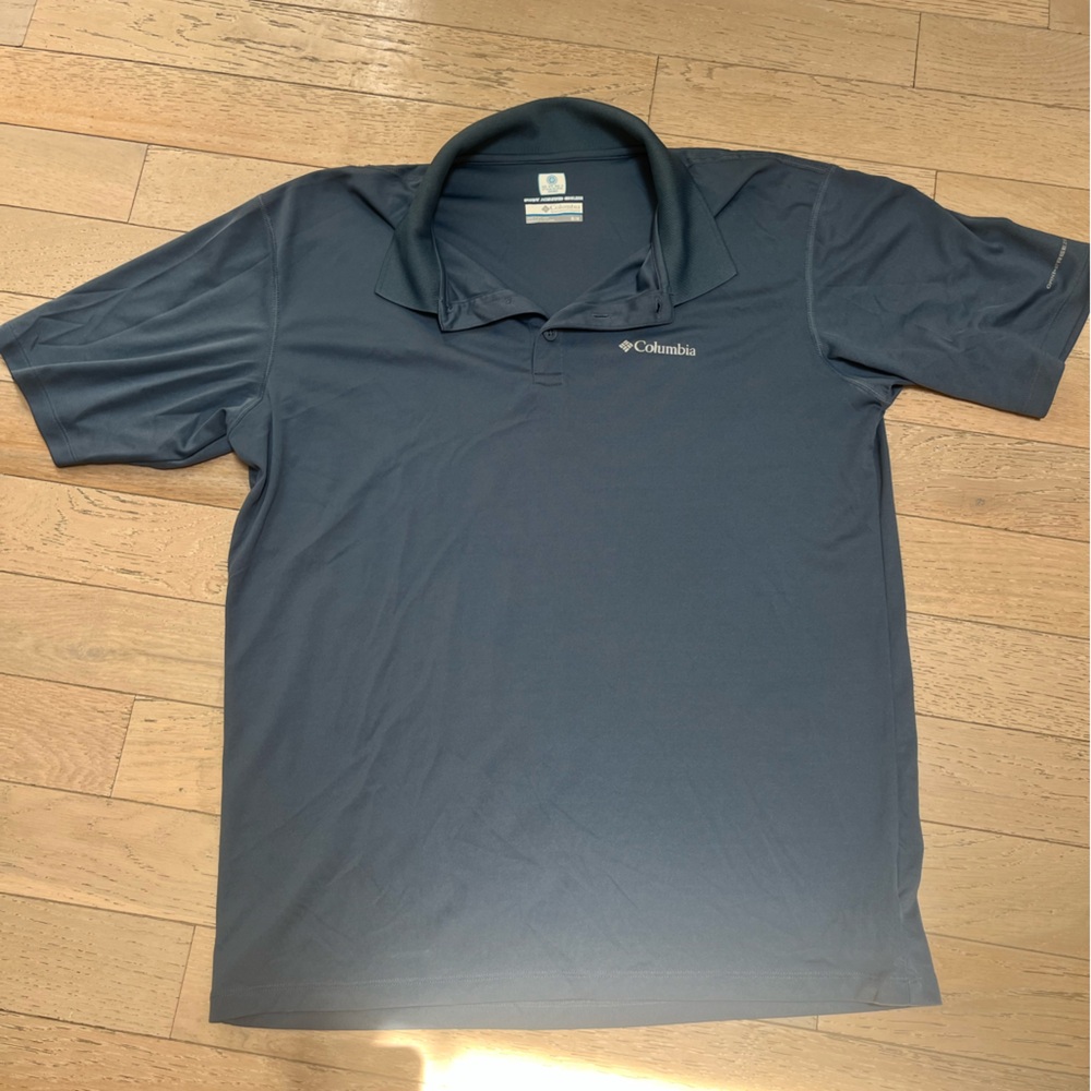 Columbia Blue Polo Shirt for Casual Comfort
